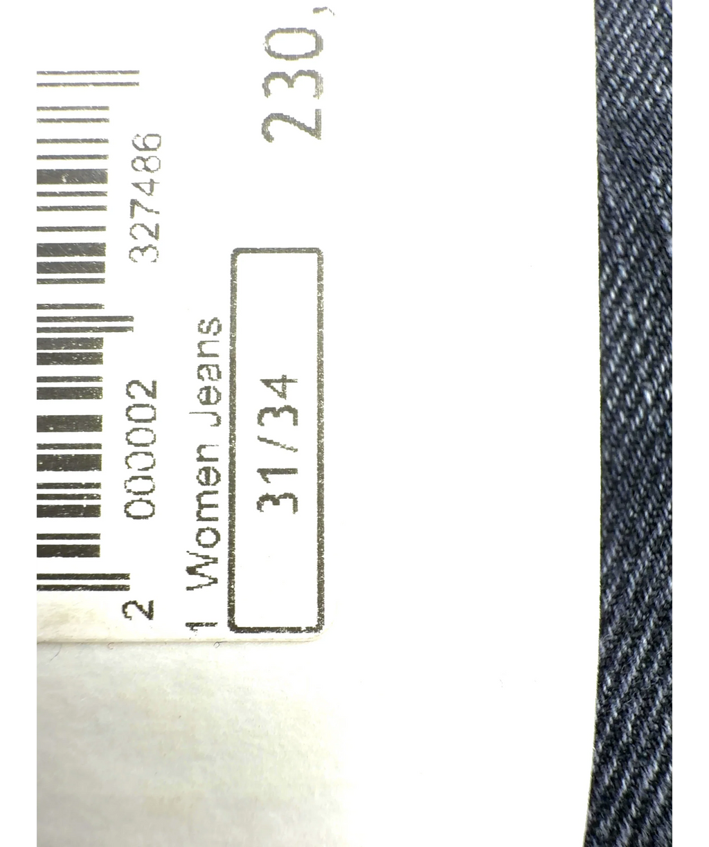 MADH Black Colour, size W31 — care label
