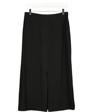 The Frankie Shop Judy Midi Skirt Black Slit UK S