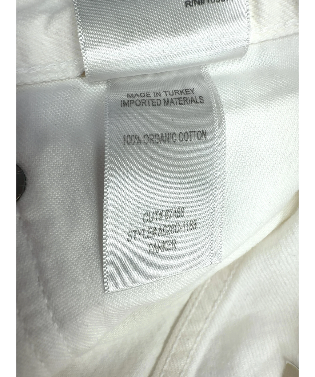 AGOLDE White Parker Vintage Cut-Off Short, size W29 — label