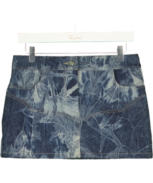 Bec + Bridge Blue Denim Royce Mini Skirt UK 8