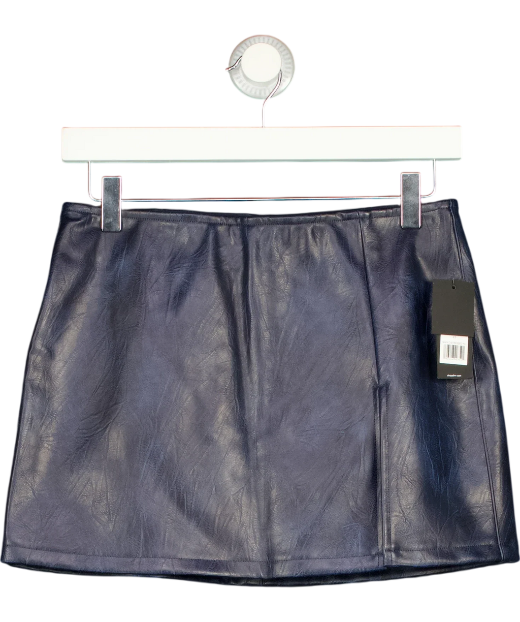 AFRM navy Olivia Skirt, size UK XS — front