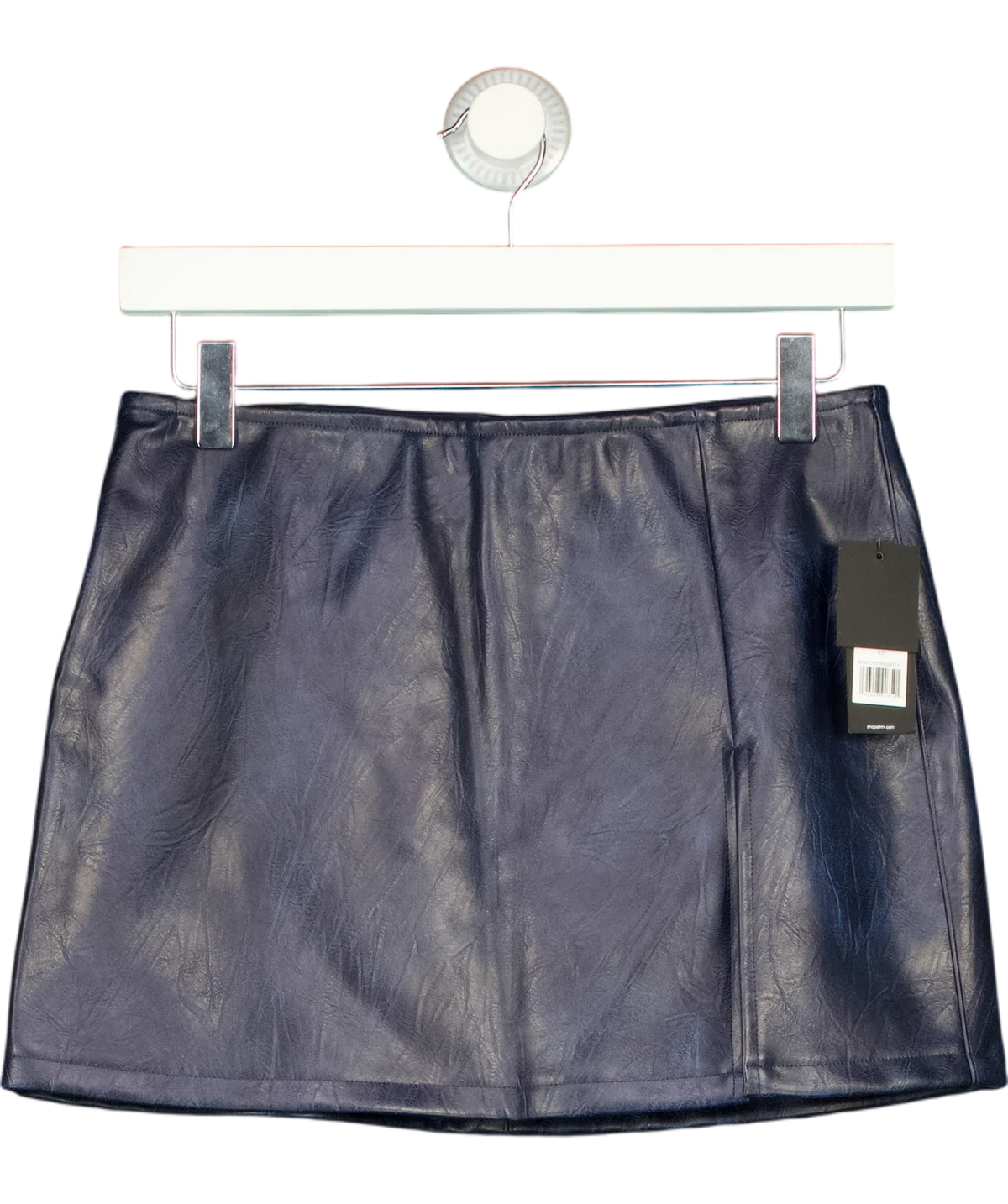 AFRM navy Olivia Skirt, size UK XS — front