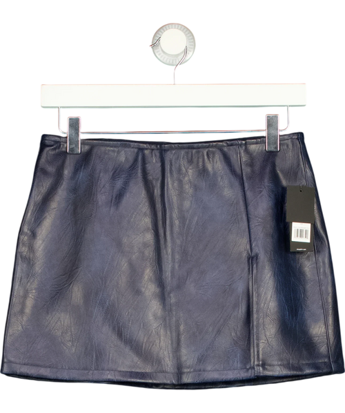AFRM navy Olivia Skirt, size UK XS — front