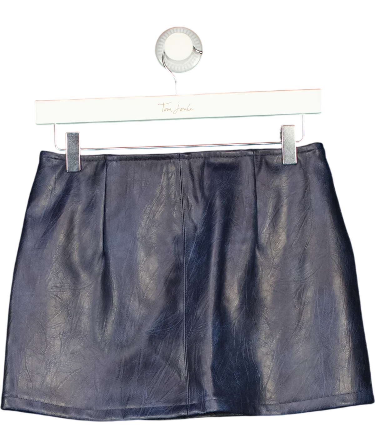 AFRM navy Olivia Skirt, size UK XS — back