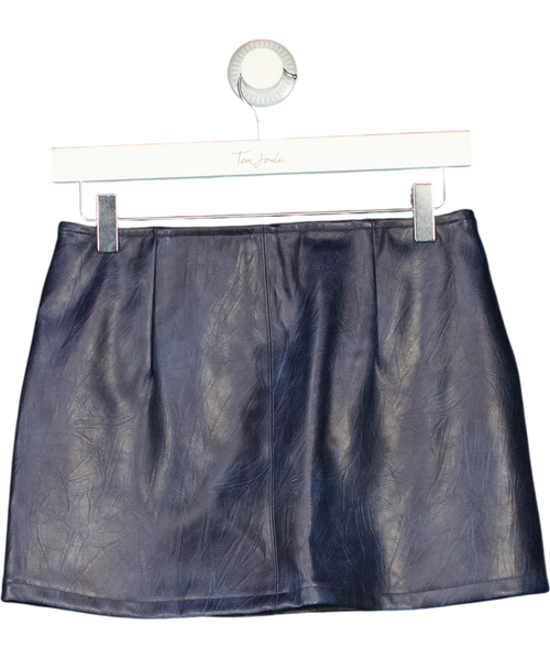 AFRM navy Olivia Skirt, size UK XS — back