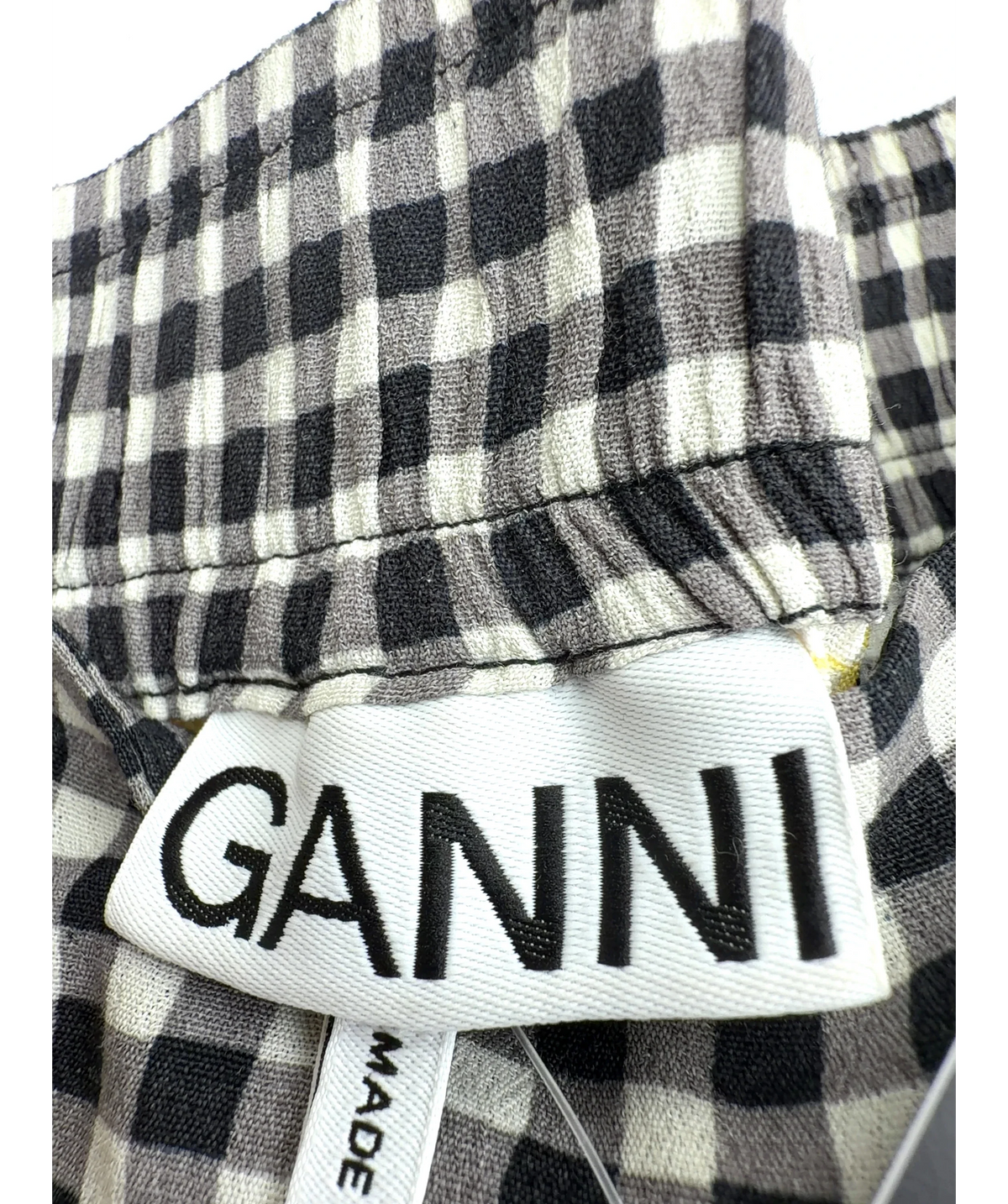 Ganni Yellow Colour, size UK S — detail