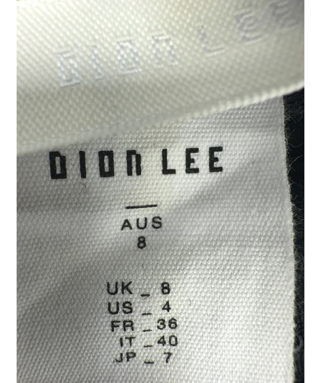 Dion Lee Black Camo Lace Corset Top, size UK 8 — care label