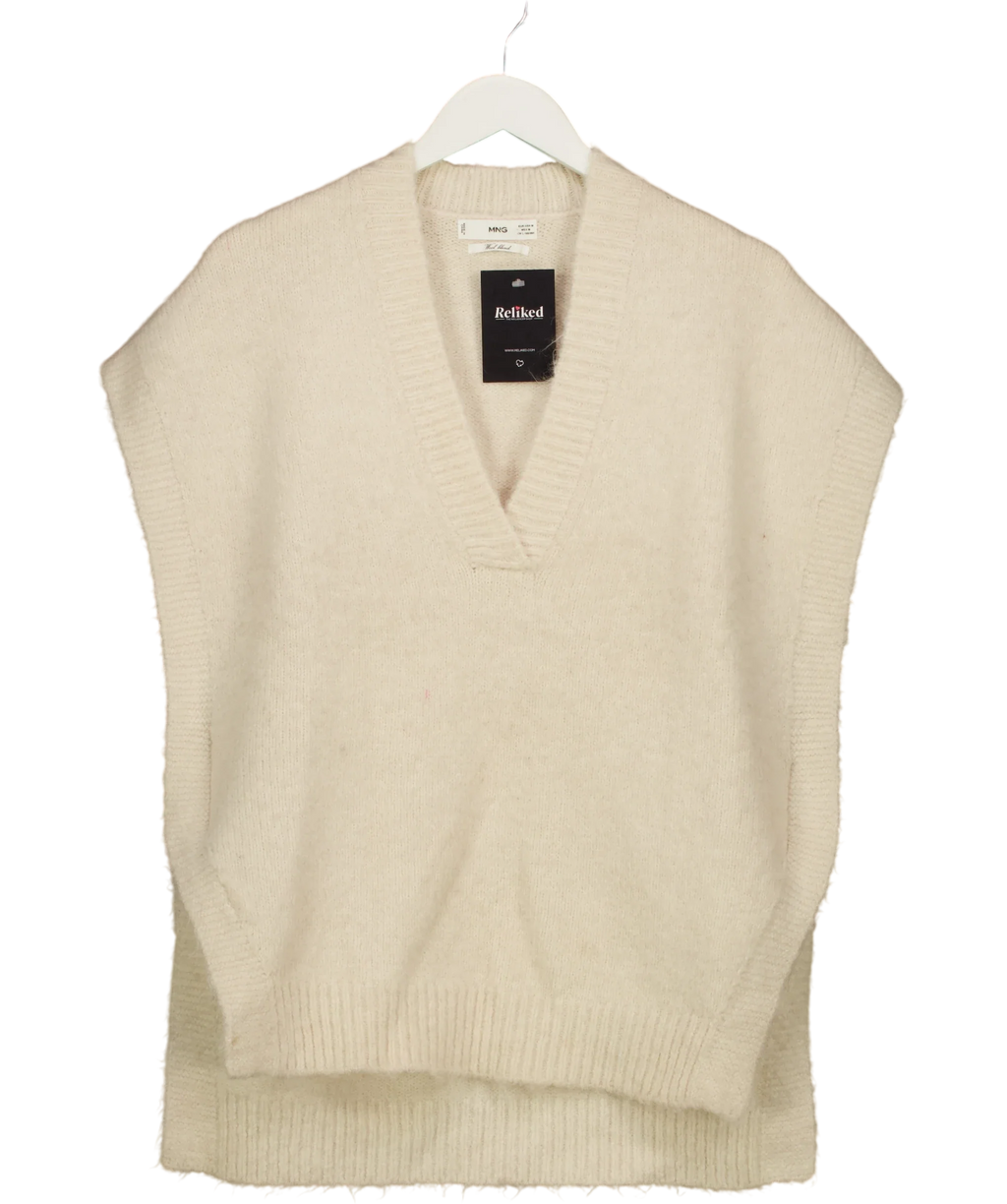 MNG Cream Colour, size UK M — front
