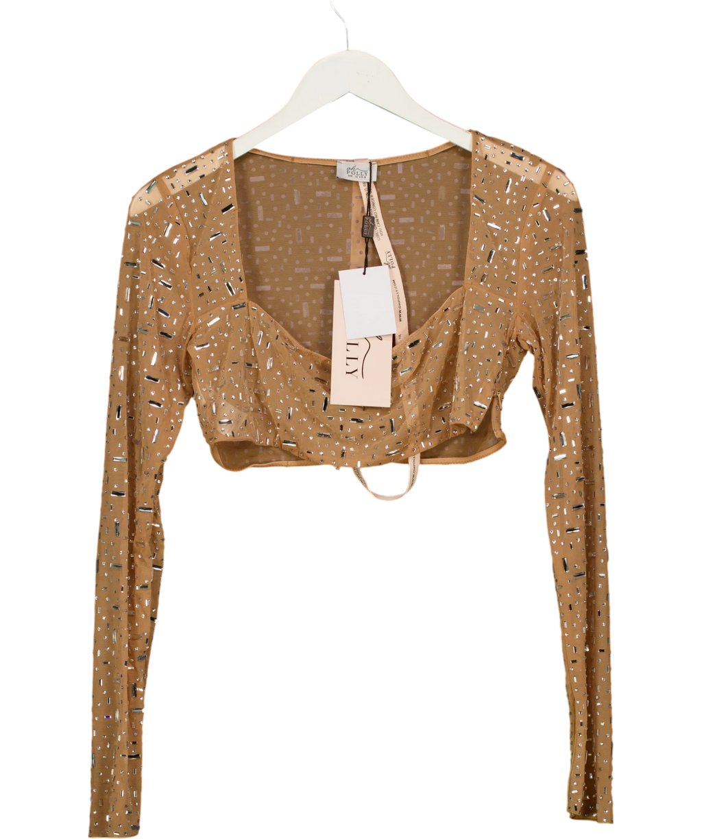 OH POLLY Nude Colour, size UK 12 — front
