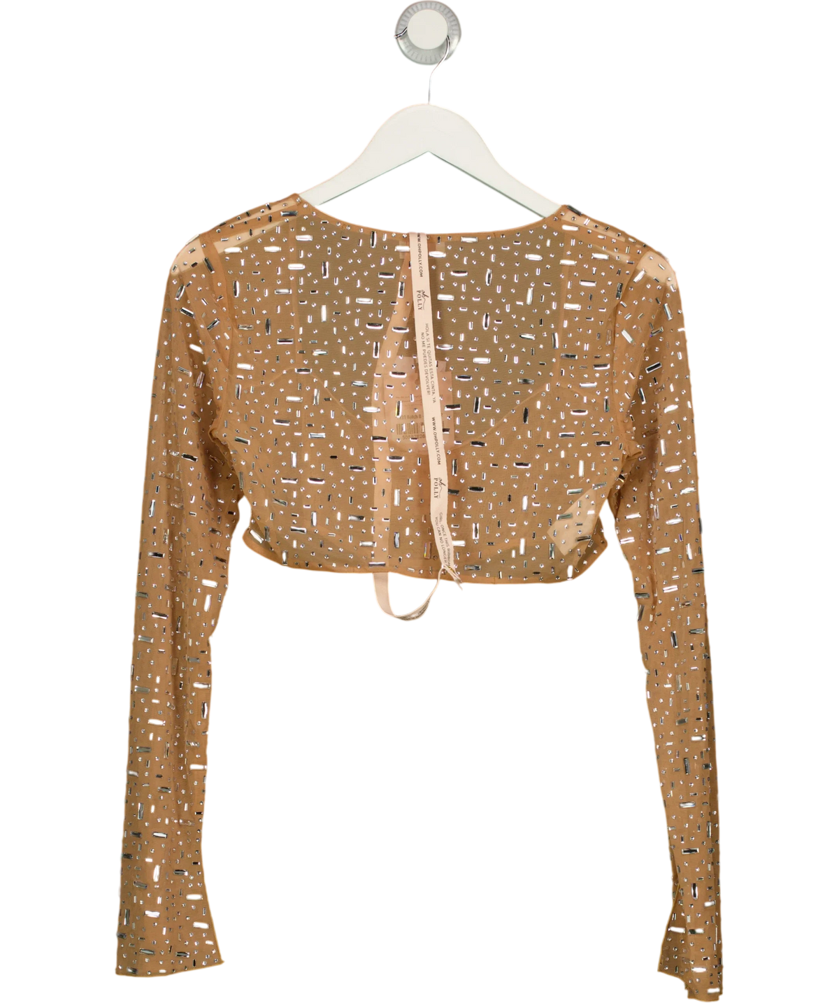 OH POLLY Nude Colour, size UK 12 — back