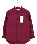 Jeanerica burgundy Uma, size UK XS — front