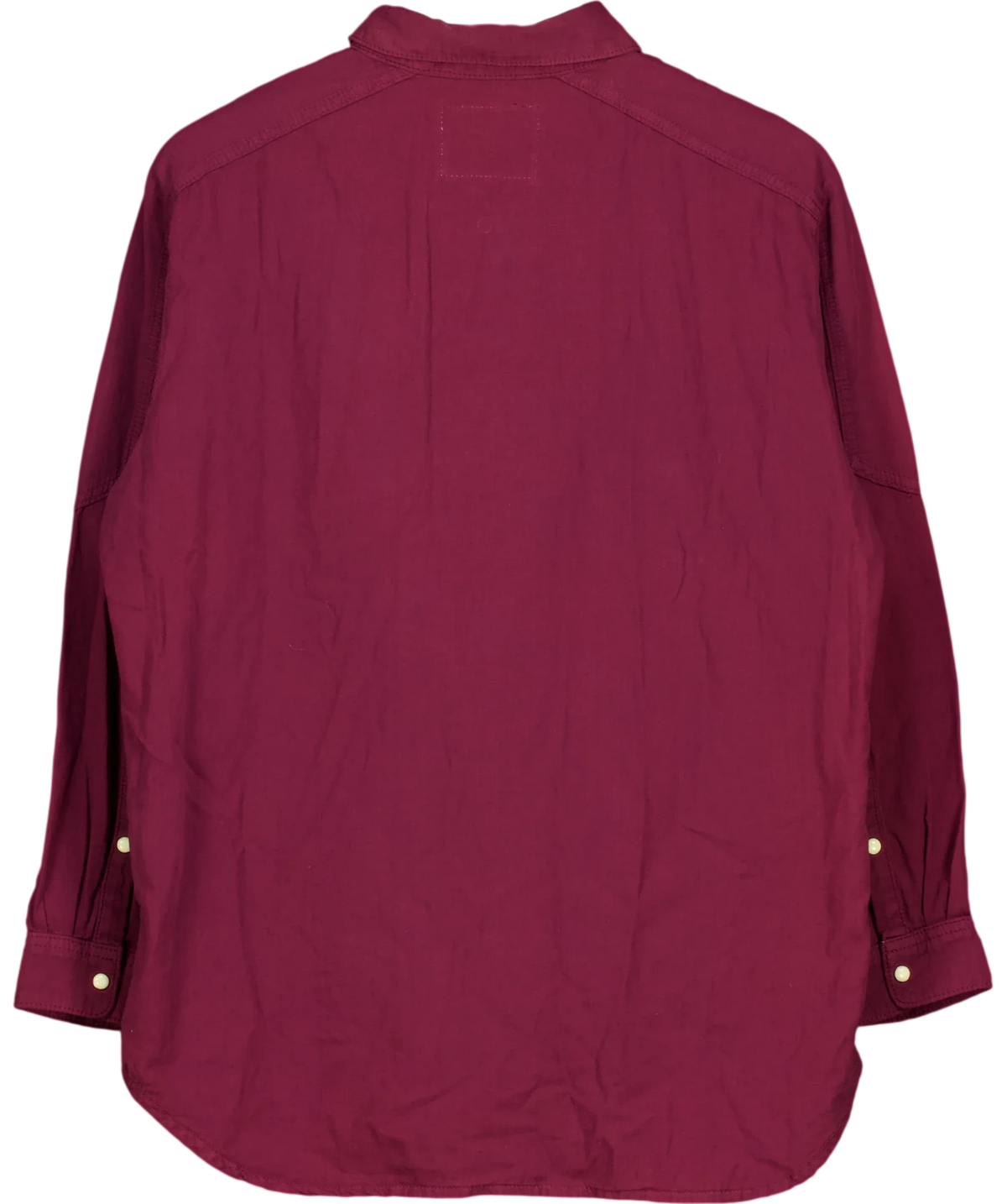 Jeanerica burgundy Uma, size UK XS — back