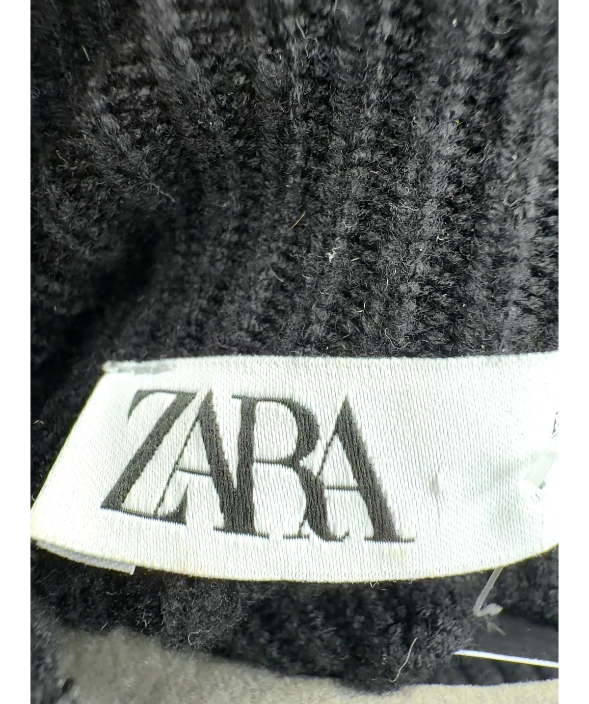 ZARA Black Colour, size UK M — detail