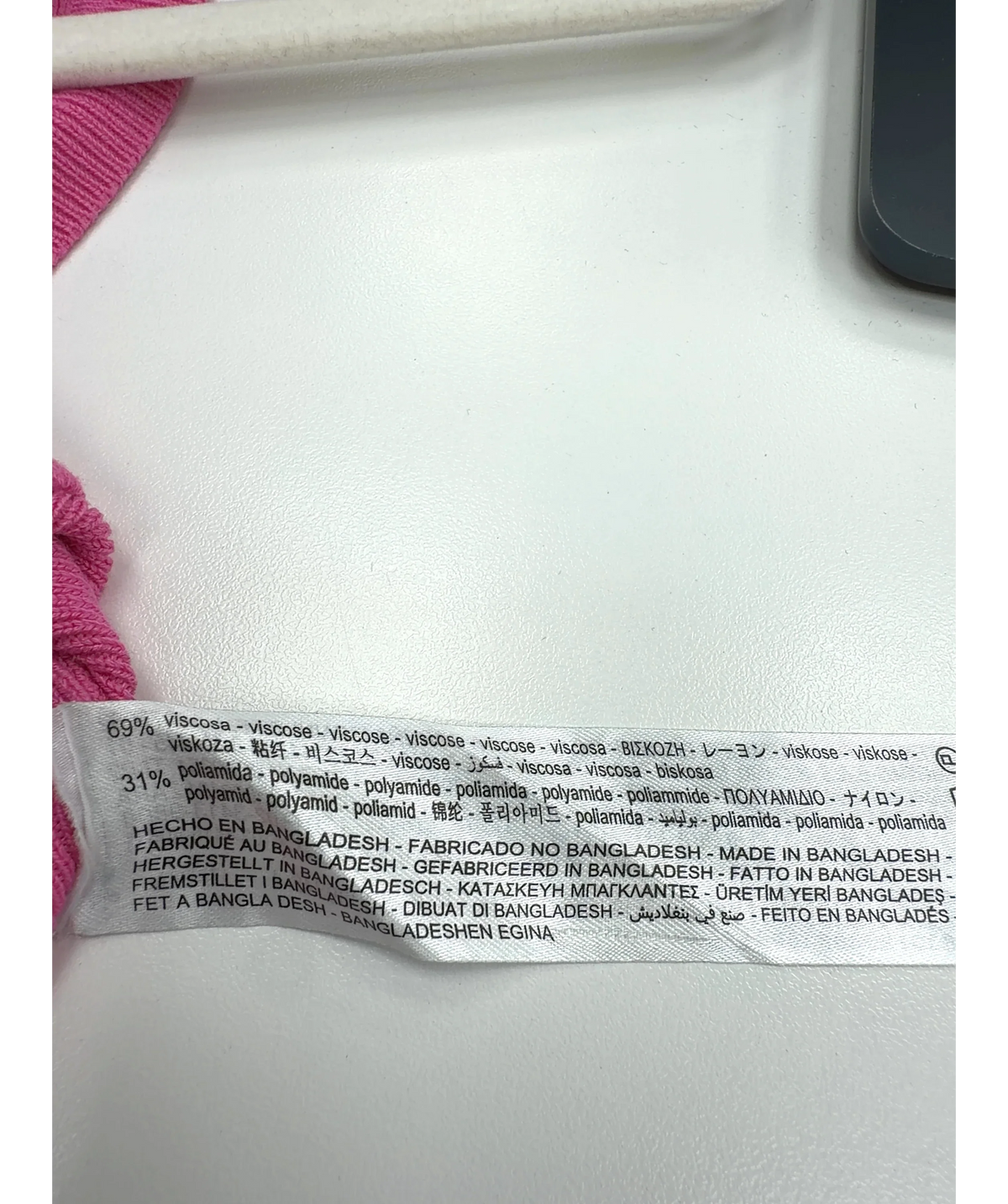 ZARA Pink Colour, size UK M — label