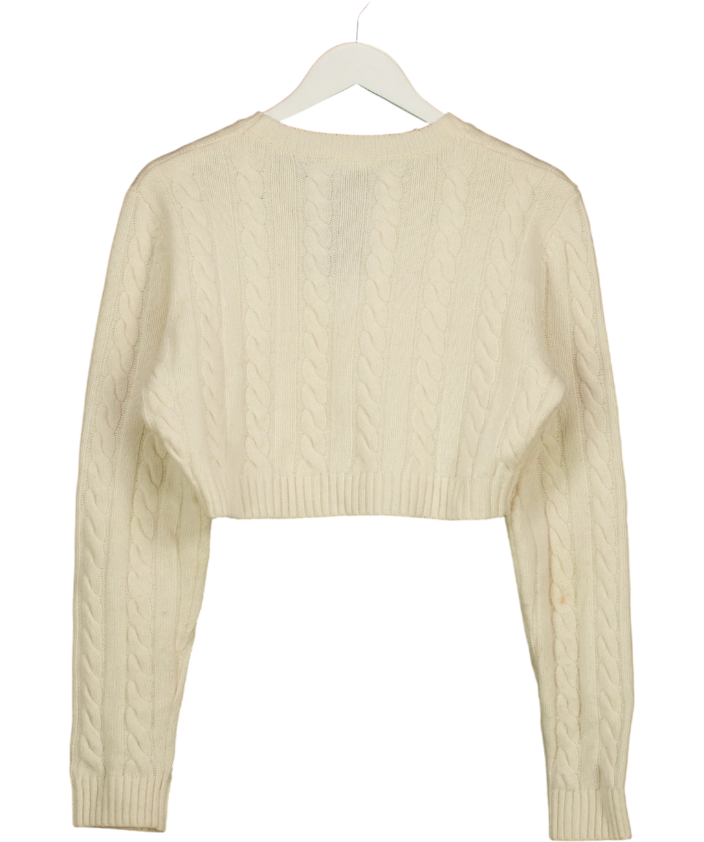 Benetton cream Colour, size UK L — back