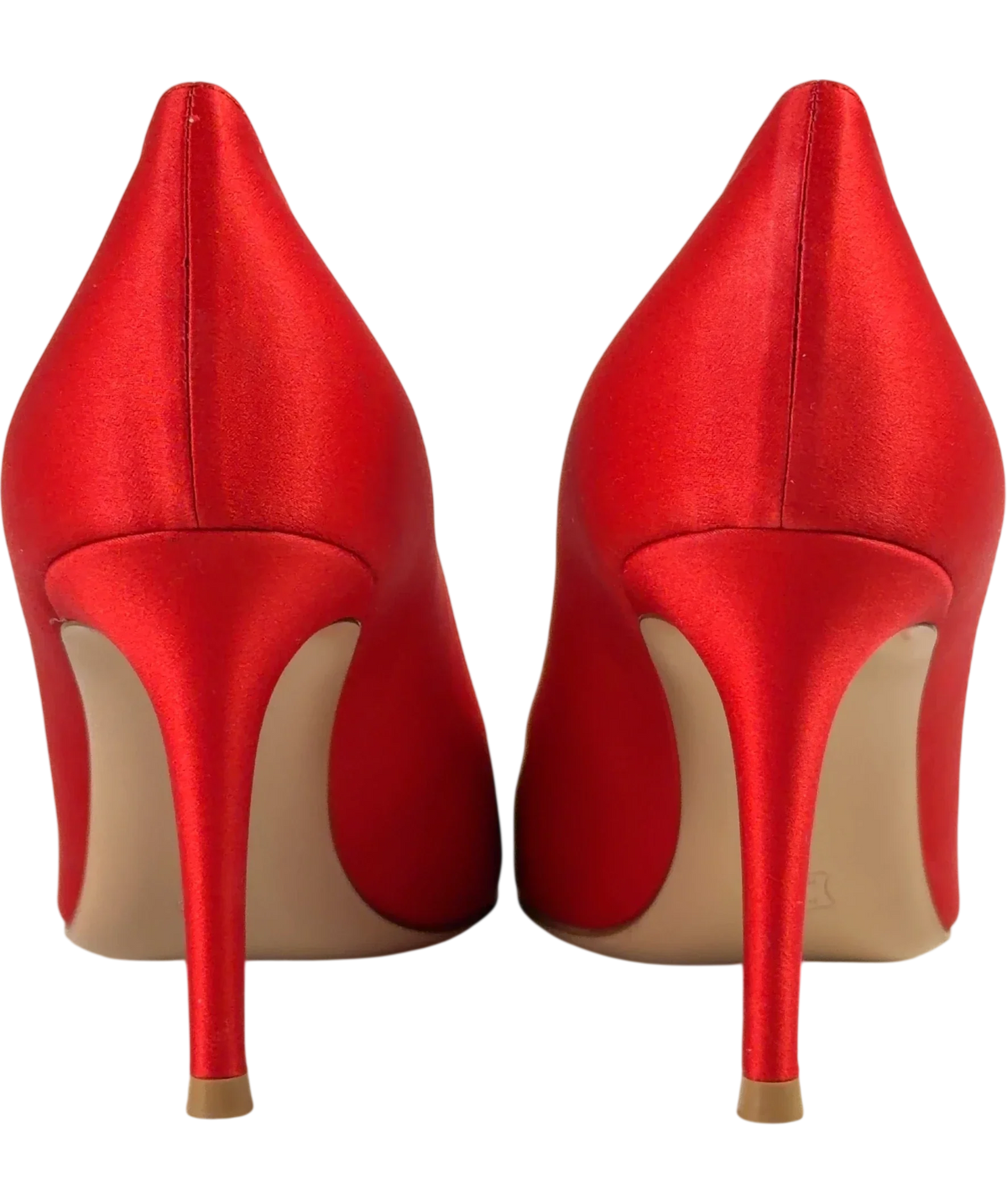 Gianvito Rossi Red Raso Tabasco Red, size UK 3.5 EU 36.5 👠 — back