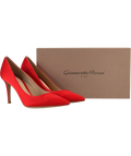 Gianvito Rossi Red Raso Tabasco Red, size UK 3.5 EU 36.5 👠 — view 9