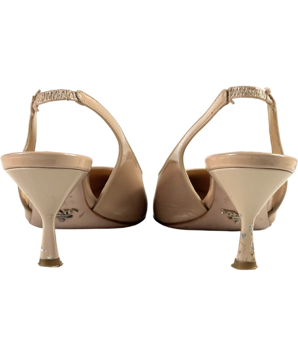 Prada Beige Colour, size UK 3.5 EU 36.5 👠 — back