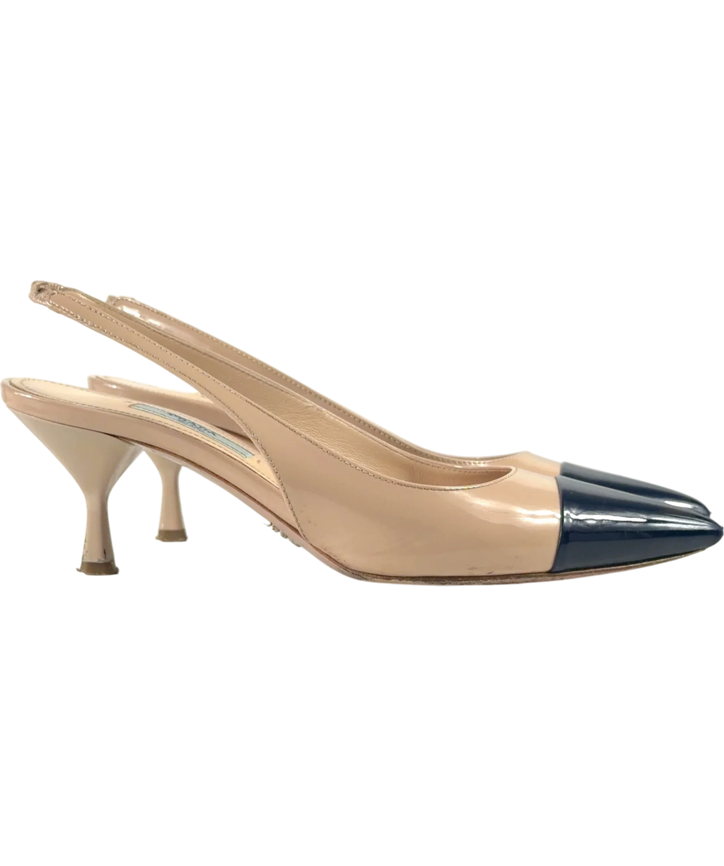 Prada Beige Colour, size UK 3.5 EU 36.5 👠 — label
