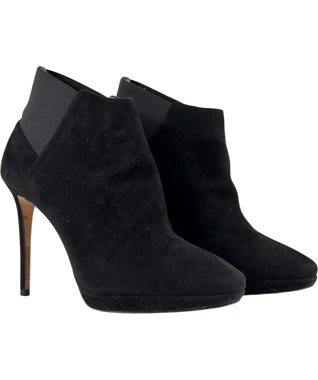 Jimmy Choo Black Talula, size UK 4 EU 37 👠 — front