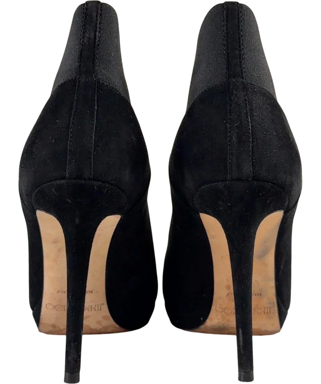 Jimmy Choo Black Talula, size UK 4 EU 37 👠 — back