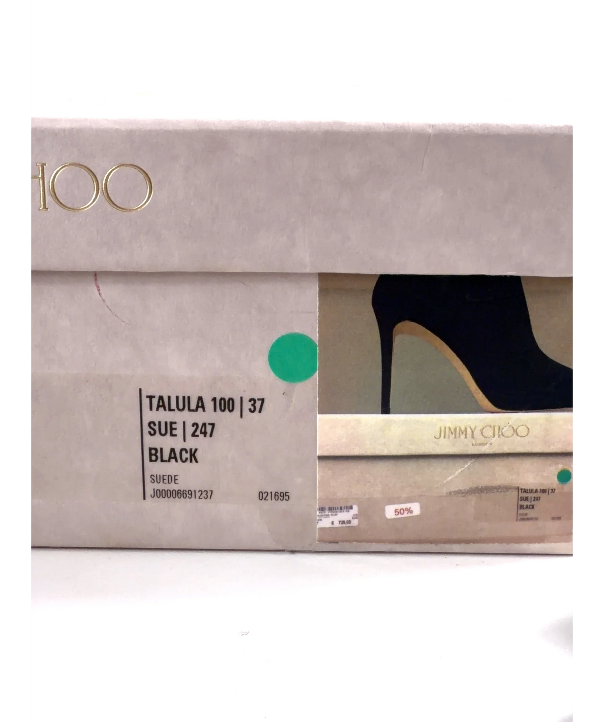 Jimmy Choo Black Talula, size UK 4 EU 37 👠 — additional view