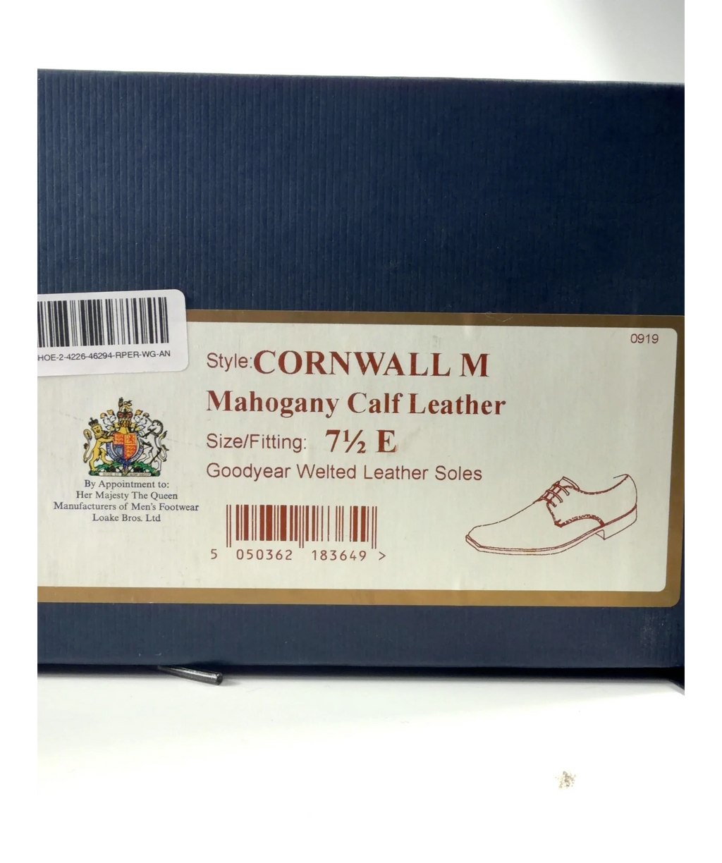 Loake Brown CORNWALL M, size UK 7.5 EU 41.5 👞 — additional view