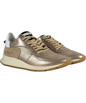 Philippe Model Bronze Leather Paris Tropez 2.1 Running Trainers EU 40 UK 7