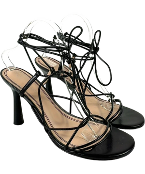 Russell & Bromley Dragon Strappy Round Toe Nappa Sandals UK 7