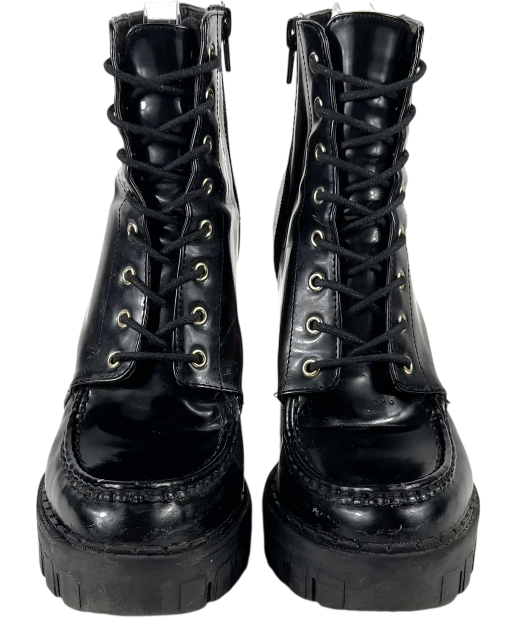 ZARA TRAFALUC Black Colour, size UK 6 EU 39 👠 — detail