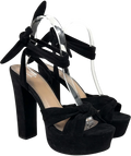 Glamorous Black Colour, size UK 6 EU 39 👠 — front