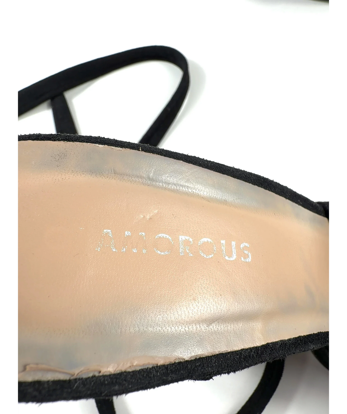 Glamorous Black Colour, size UK 6 EU 39 👠 — care label
