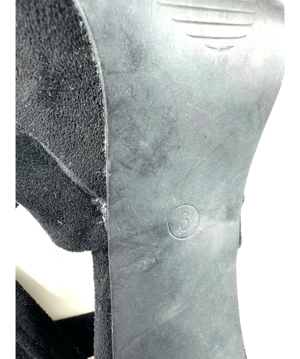 Glamorous Black Colour, size UK 6 EU 39 👠 — fabric detail