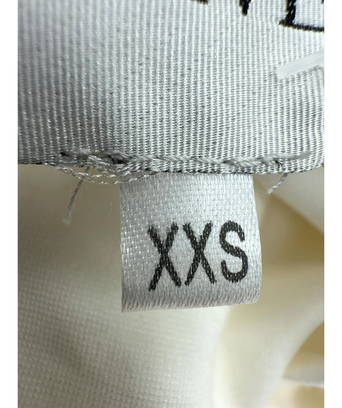 SERVE White halter maxi dress, size UK XXS — care label