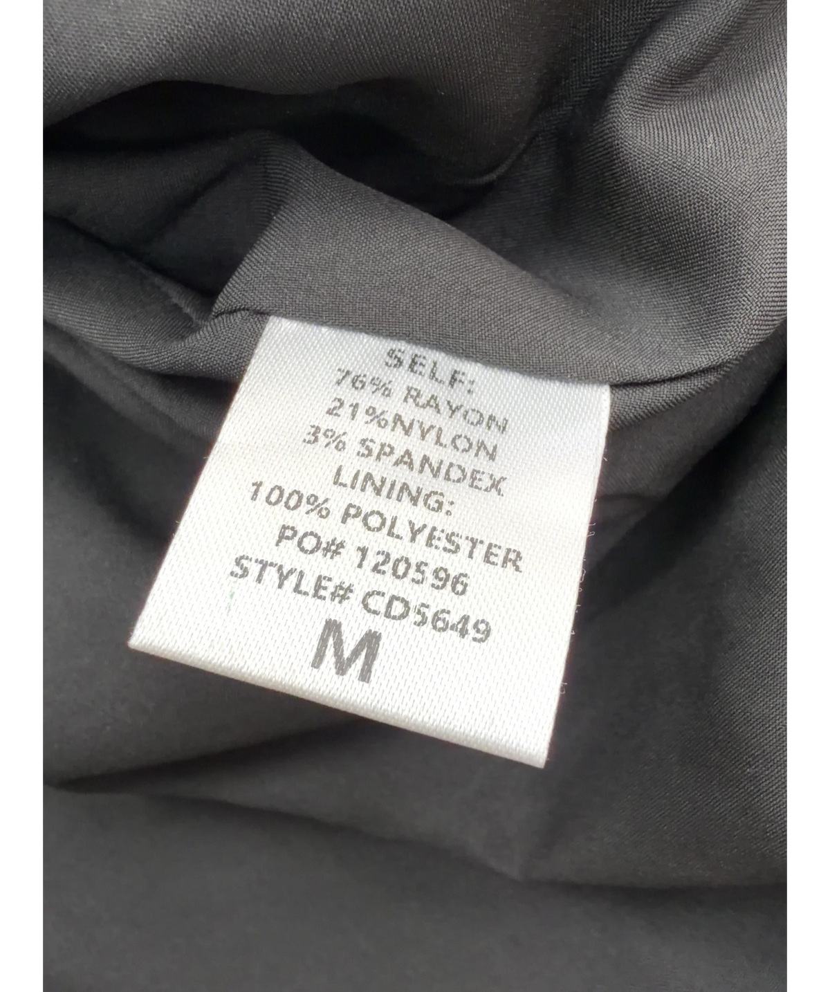 UNUM DIEM Black Gianna Sleeveless Blazer Dress, size UK M — label