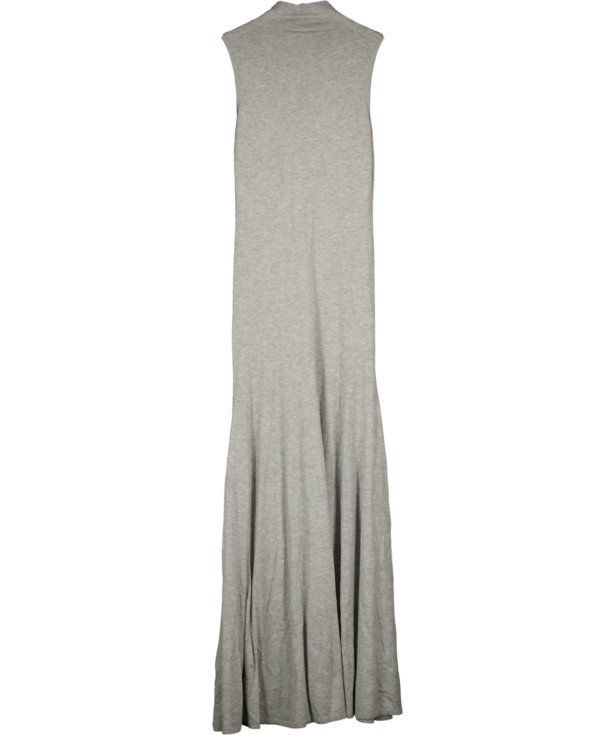 Bardot Grey Astoria Knit Maxi Dress, size UK 10 — back