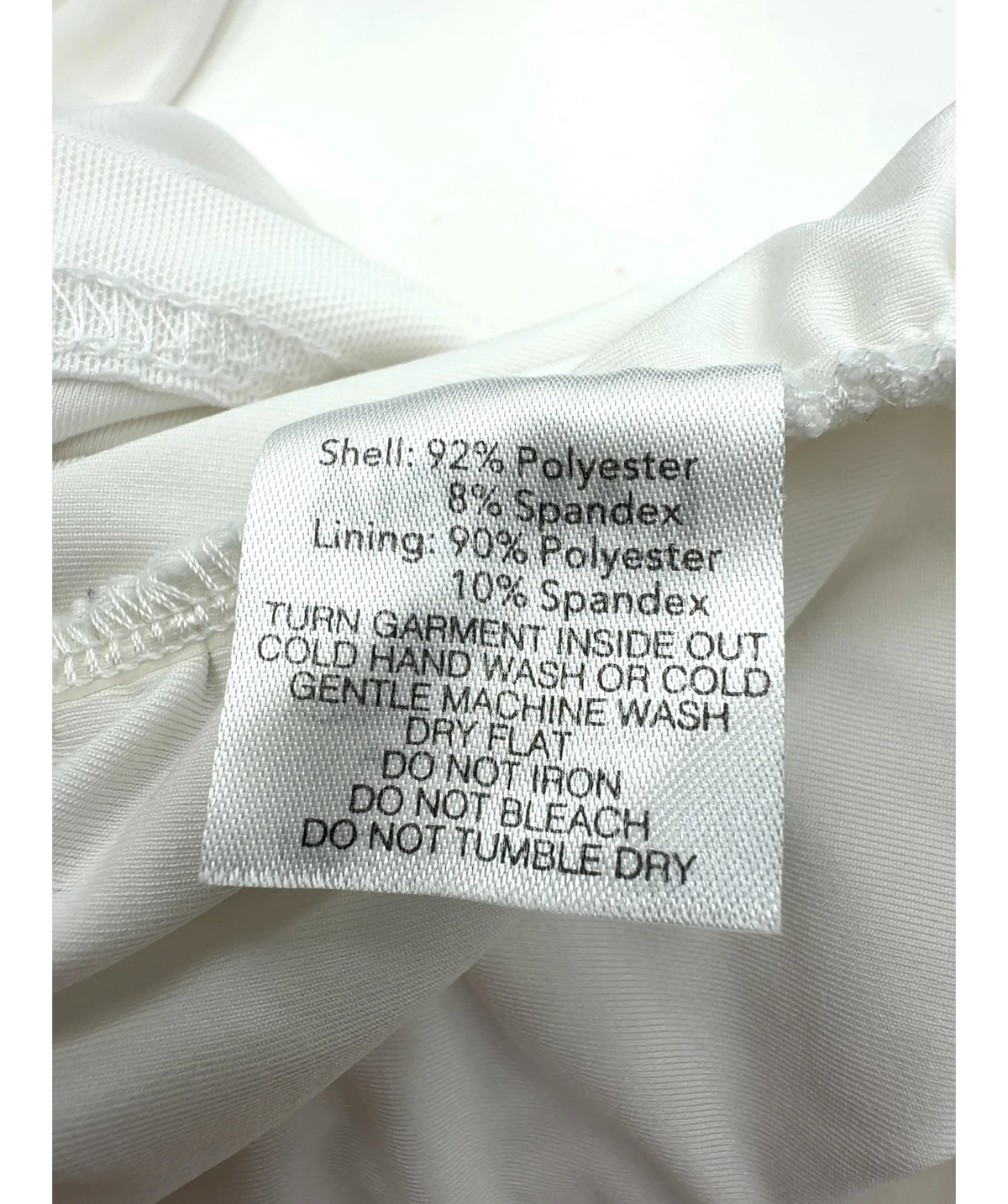 I AM GIA White Colour, size UK M — label