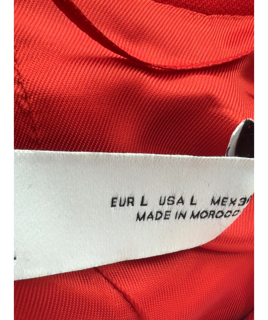 ZARA Red Colour, size UK L — care label