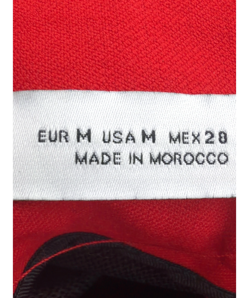 ZARA Red Colour, size UK L — fabric detail