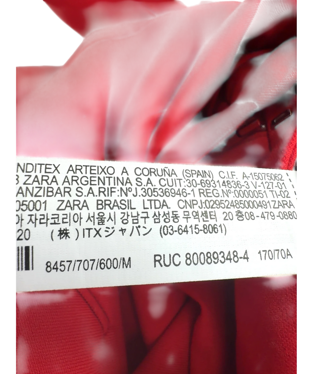 ZARA Red Colour, size UK L — additional view