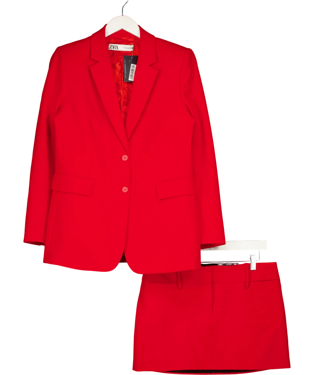ZARA Red Colour, size UK L — front