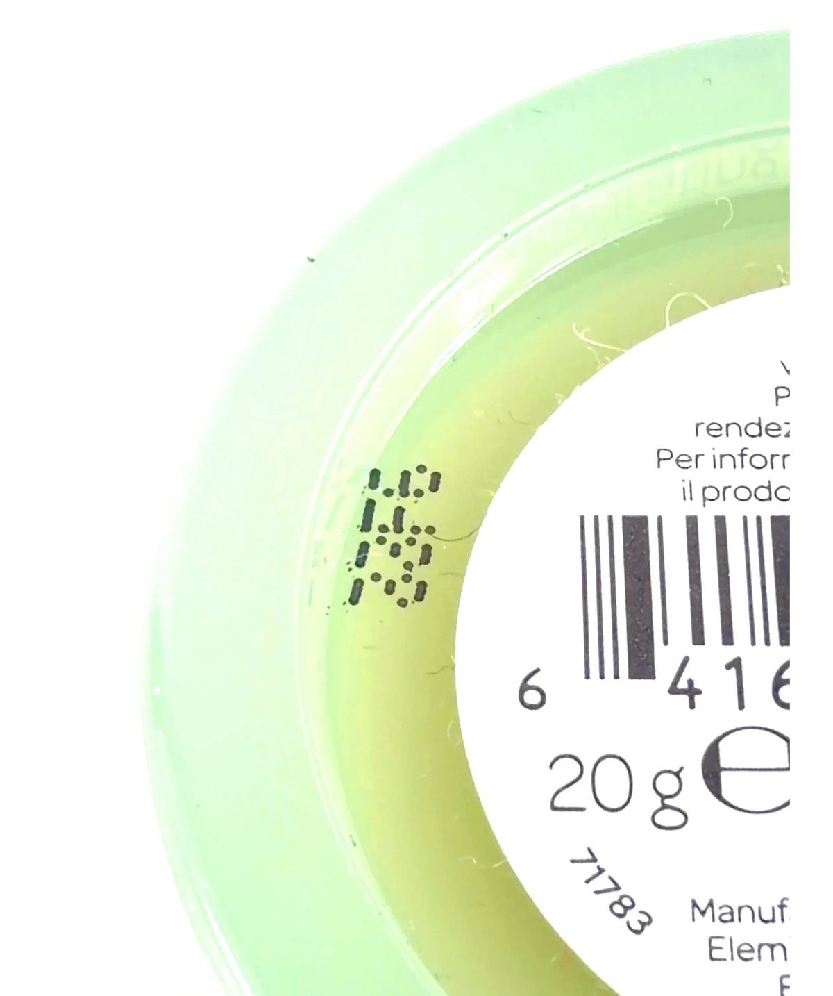 Elemis Pro-Collagen Green Fig Cleansing Balm, size 20g — detail