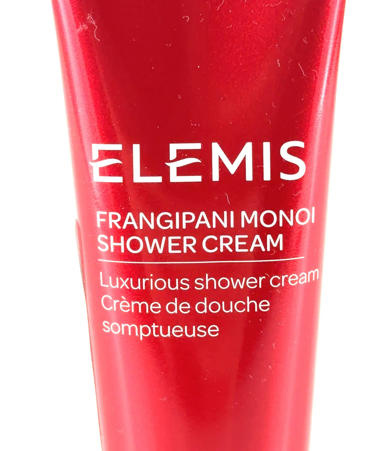 Elemis Frangipani Monoi Shower Cream, size 50ml — label