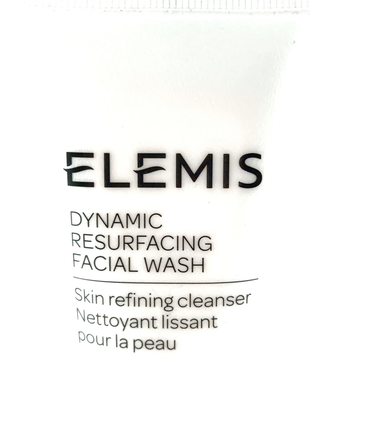 Elemis Dynamic Resurfacing Facial Wash, size 30ml — label