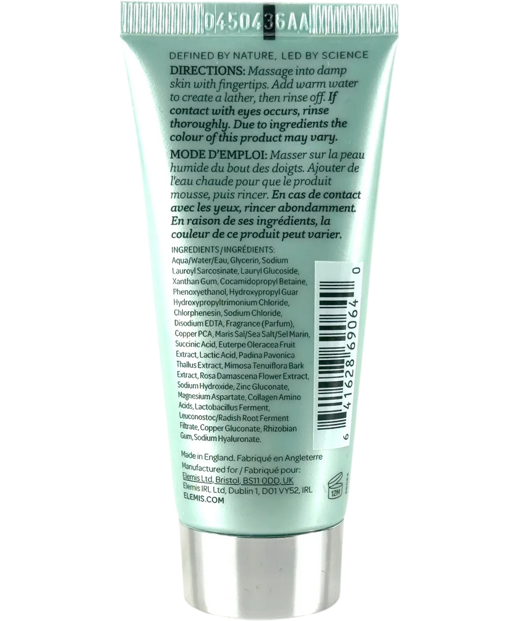 Elemis PRO-COLLAGEN ENERGISING MARINE CLEANSER, size 30ml — back