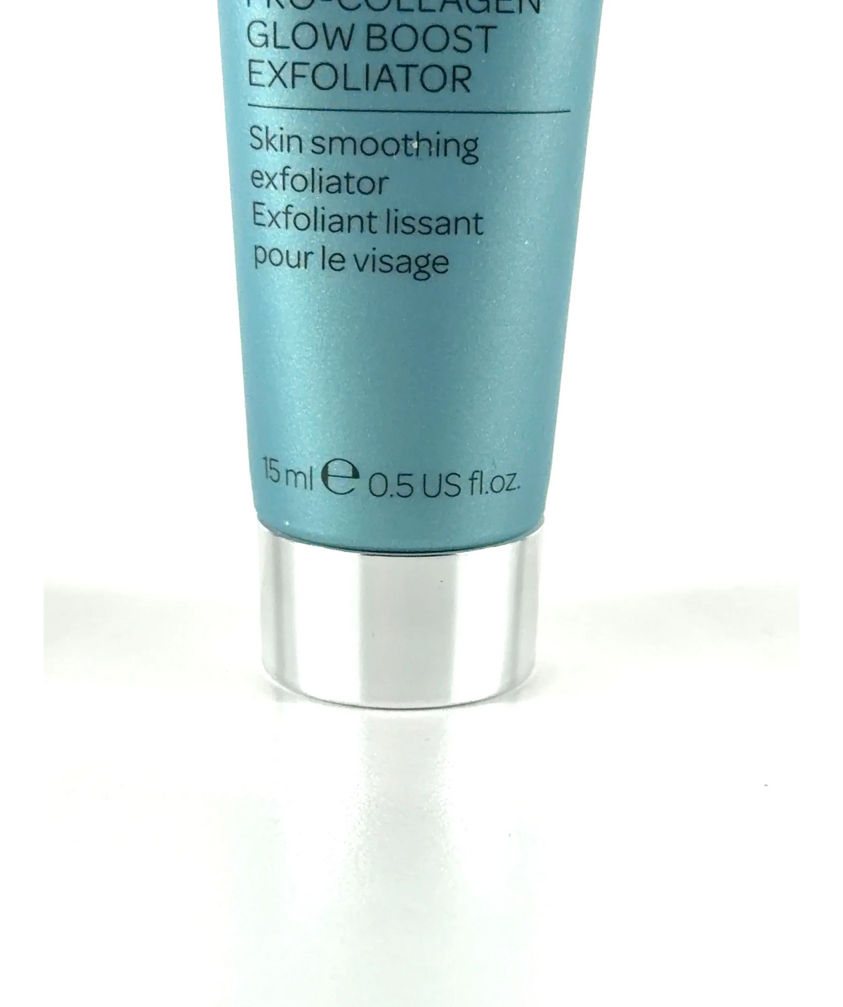 Elemis Pro-Collagen Glow Boost Exfoliator, size 15ml — care label