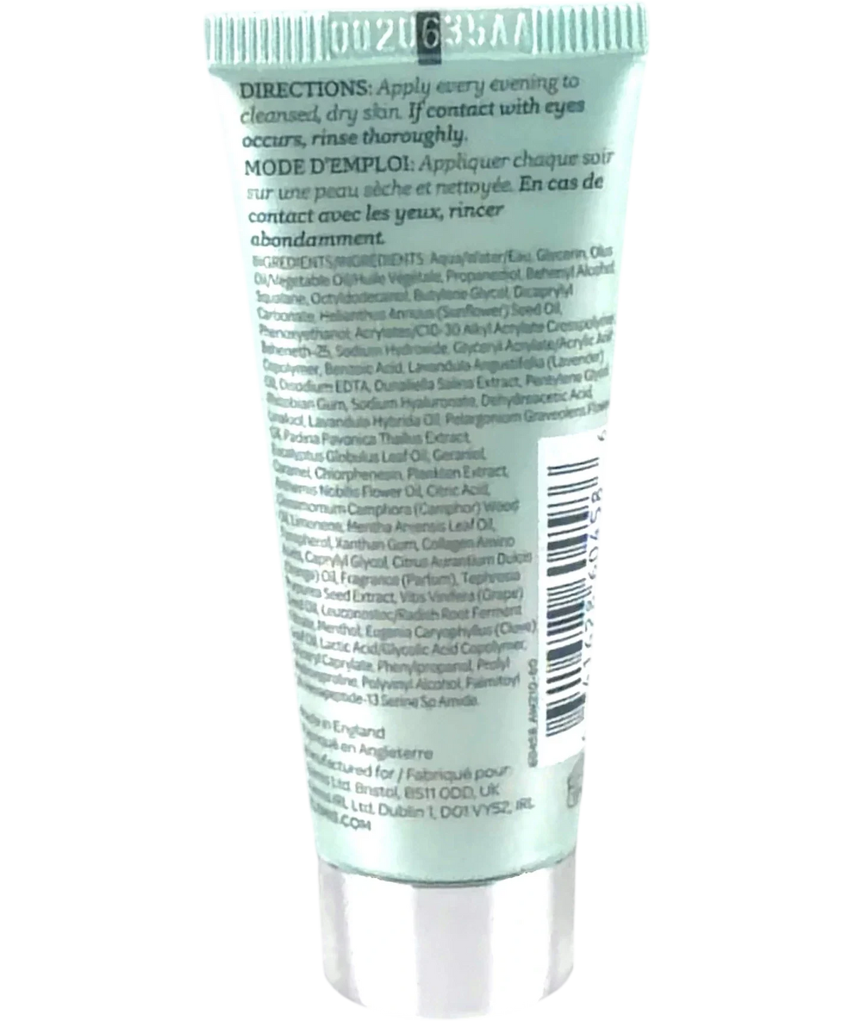 Elemis Pro-Collagen Overnight Matrix, size 15ml — back