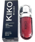 KIKO 22 Sparkling Red Garnet Mini 3D Hydra Lipgloss, size 3.5ml — front