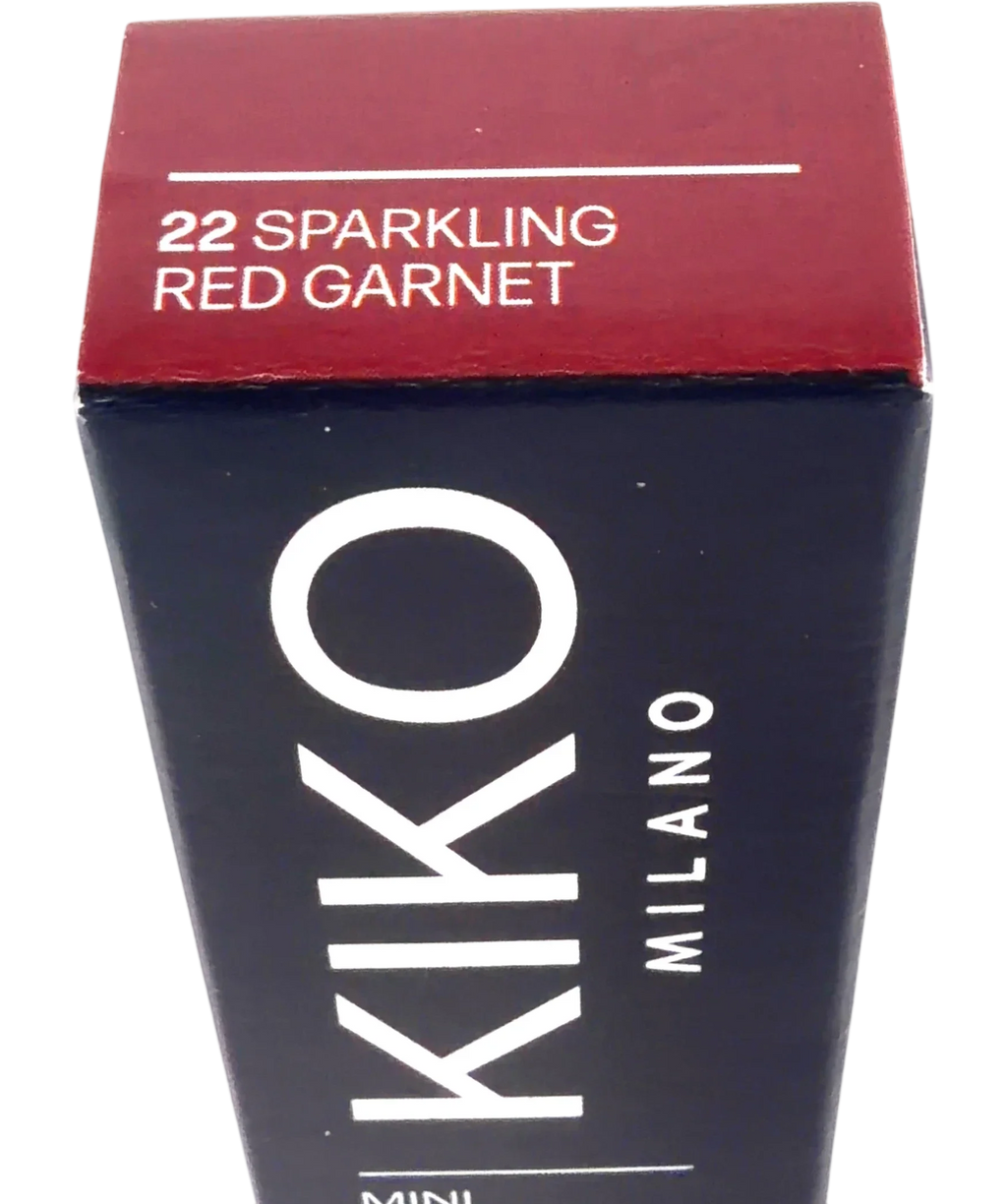 KIKO 22 Sparkling Red Garnet Mini 3D Hydra Lipgloss, size 3.5ml — back