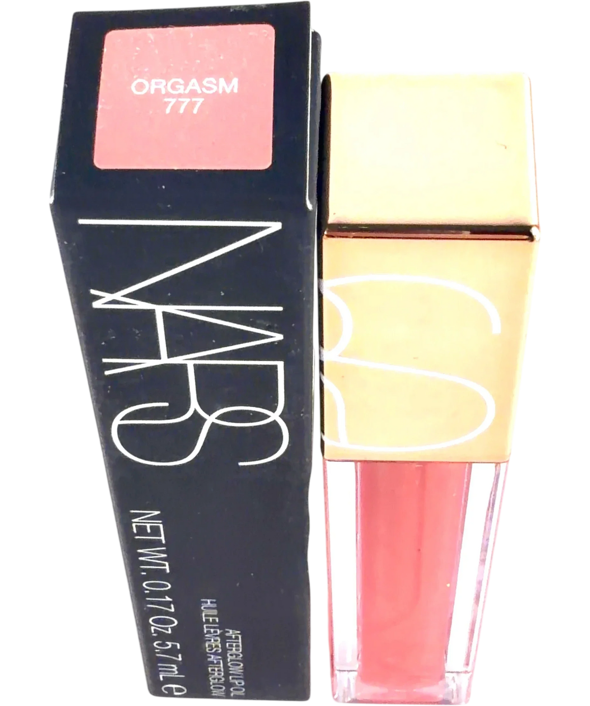 NARS ORGASM 777 AFTERGLOW LIP OIL HUILE LÈVRES AFTERGLOW ORGASM 777, size 5.7ml — back